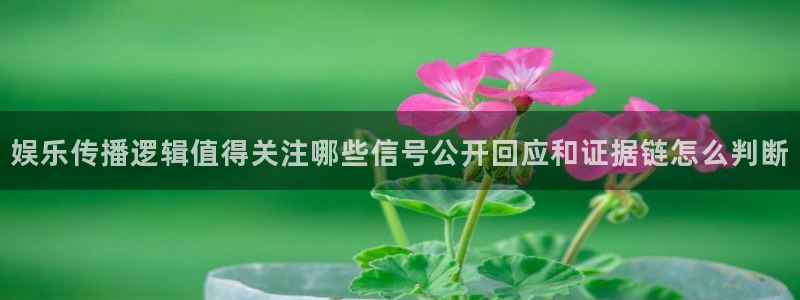 吃瓜热点:娱乐传播逻辑值得关注哪些信号公开回应和证据链怎么判断